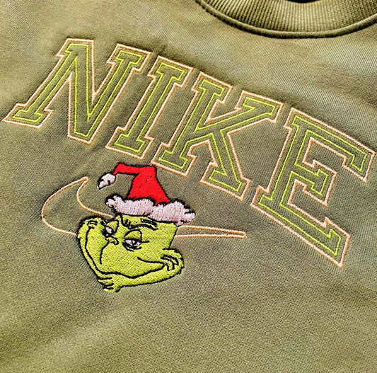 Christmas Grinch NKE Sweater/Hoodie