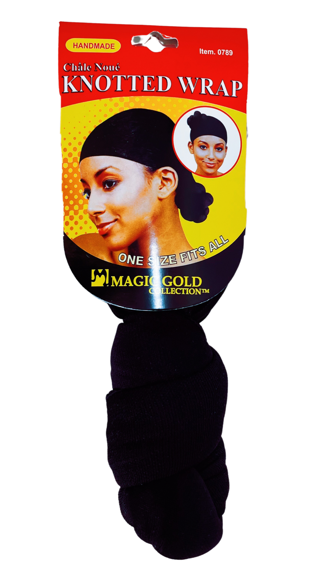 Magic Gold Knotted Wrap Handmade