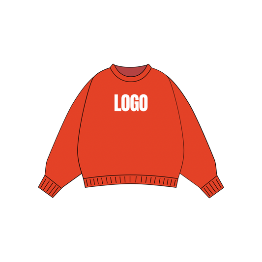 Custom Embroidery Sweater (Big Logo)