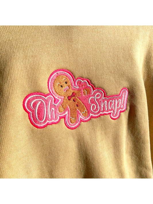 Ginger Cookie Oh Snap Christmas Sweater/Hoodie