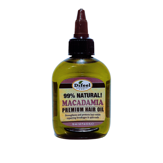 Difeel 99% Natural Macadamia Premium Hair Oil