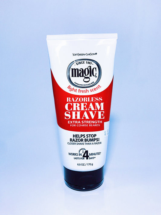 Magic Light Fresh Scent Cream Shave Extra Stenght