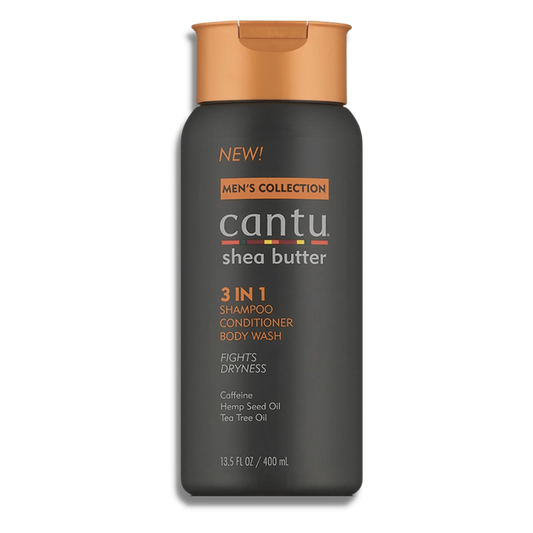 Cantu 3 IN 1 Shampoo Conditioner Body Wash Men's Collection
