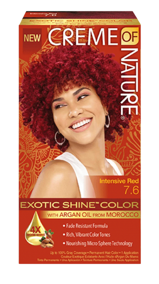Creme Of Nature Exotic Shine Color Intensive Red 7.6